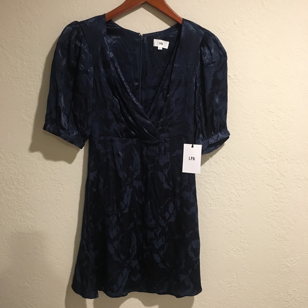 NWT LPA deep blue Minidress size XS